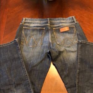 Men’s Wrangler Retro boot cut slim jeans 33x34
